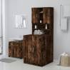 Washing Machine Cabinet Smoked Oak 71x71.5x91.5cm Colour smoked oak Number of 1 