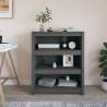 Book Cabinet Grey 80x35x97 cm Solid Wood Pine Colour grey Quantity in Package 1 Height 97 cm Width 80 cm 