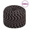 Boat Rope Black 10 mm 500 m Polypropylene Colour black and red Quantity in Package 1 Length 500 m Diameter 10 mm 