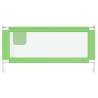 Toddler Safety Bed Rail Green - 190x25 cm Fabric | HipoMarket