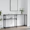 Console Table Grey Sonoma 145x22.5x75 cm Engineered Wood Colour grey sonoma Quantity in Package 1 Length 145 cm 