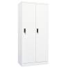 Wardrobe White 80x50x180 cm Steel Colour white Quantity in Package 1 Amount 