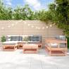 7 Piece Douglas Wood Garden Lounge Set - Stylish & Sturdy