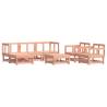 7 Piece Douglas Wood Garden Lounge Set - Stylish & Sturdy