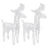 Reindeers & Sleigh Christmas Decoration - 320 LEDs Acrylic