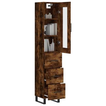 Highboard Smoked Oak - Stylish Storage Solution | Hipo Market