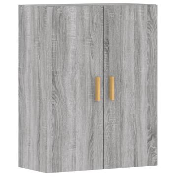 Grey Sonoma Wall Mounted Cabinets - 2 pcs | HipoMarket UK