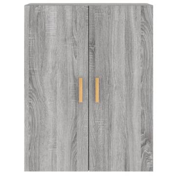 Grey Sonoma Wall Mounted Cabinets - 2 pcs | HipoMarket UK