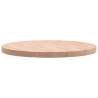 Round Solid Wood Beech Table Top Ø70x4 cm | Hipomarket