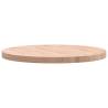 Round Solid Wood Beech Table Top Ø70x4 cm | Hipomarket