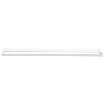 Durable White Aluminium Shower Shelf for Walk-in Shower - 100cm