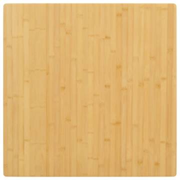 Bamboo Table Top 80x80 cm - Durable & Stylish | HiPo Market