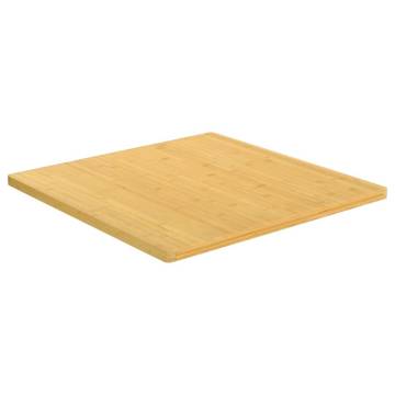 Bamboo Table Top 80x80 cm - Durable & Stylish | HiPo Market