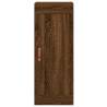 Stylish Highboard in Brown Oak - Engineered Wood | HiPoMarket