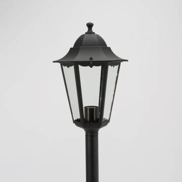 Smartwares Garden Post Light 60W Black 175cm - Classic Charm