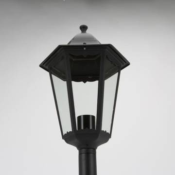 Smartwares Garden Post Light 60W Black 175cm - Classic Charm