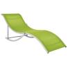 Folding Sun Loungers 2 pcs - Green Textilene | Hipomarket