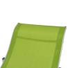 Folding Sun Loungers 2 pcs - Green Textilene | Hipomarket