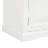 Stylish White TV Cabinet - 90x30x40 cm Wood Design