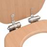 Bamboo Design WC Toilet Seats - 2 Soft Close Lids | HiPoMarket