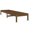 Sun Loungers 2 pcs Honey Brown | Solid Pine Wood Outdoor