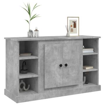 Concrete Grey Sideboard - Stylish Storage Solution