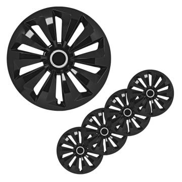 ProPlus 13-inch Wheel Covers - Fox Black 4 pcs