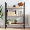 Wall Shelf 100x50 cm - Untreated Solid Wood Oak