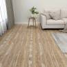 Self-adhesive Flooring Planks 55 pcs PVC 5.11 m² Brown Colour cream and light brown Number of 55 