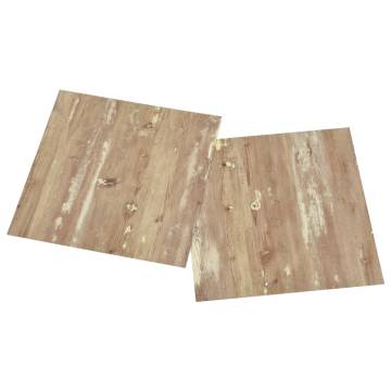 Self-Adhesive PVC Flooring Planks - 55 pcs Brown - 5.11 m²