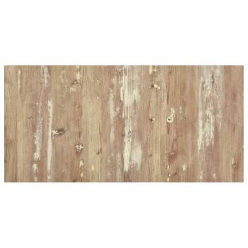 Self-Adhesive PVC Flooring Planks - 55 pcs Brown - 5.11 m²