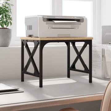 Printer Stand Sonoma Oak - Stylish & Functional Organizer