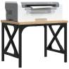 Printer Stand Sonoma Oak - Stylish & Functional Organizer