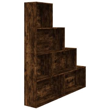 Book Cabinet Smoked Oak 155x24x160 cm | Stylish Storage Solution