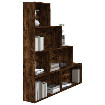 Book Cabinet Smoked Oak 155x24x160 cm | Stylish Storage Solution