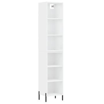 Highboard White - Stylish & Durable 34.5x32.5x180 cm