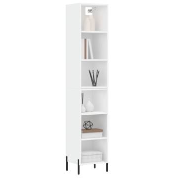 Highboard White - Stylish & Durable 34.5x32.5x180 cm