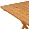 Folding Garden Table - Solid Acacia Wood | HipoMarket