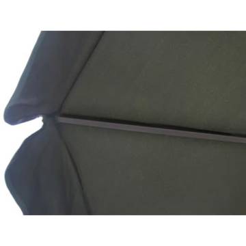 Green Aluminium Umbrella with Portable Base - Hipomarket