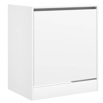 Shoe Cabinet White 60x42x69 cm | Organised Storage Solution