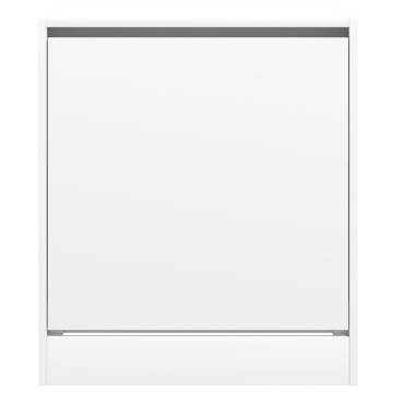 Shoe Cabinet White 60x42x69 cm | Organised Storage Solution