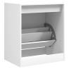 Shoe Cabinet White 60x42x69 cm | Organised Storage Solution