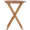 Folding Garden Table 60 cm - Solid Teak Wood | HipoMarket