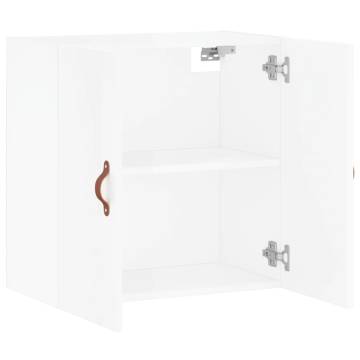 Wall Cabinet High Gloss White 60x31x60 cm | HipoMarket