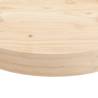 Round Solid Wood Pine Table Top Ø90x3 cm - HipoMarket