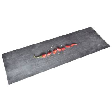 Kitchen Carpet Washable Pepper 45x150 cm - Stylish Floor Mat