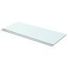 Clear Glass Shelves 2 Pcs - 70x30 cm | Modern Display Solution