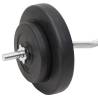 Barbell and Dumbbell Set with Plates 60 kg - Versatile Training