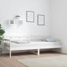 Day Bed White Solid Wood Pine 80x200 cm Colour white Size 80 x 200 cm 