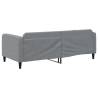 Day Bed Light Grey 90x190 cm - Versatile & Modern Design